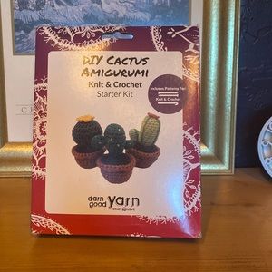 Brand new sealed knitting kit
